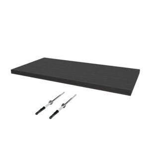 Prateleira Firenze Sup. Invisivel 100x20cm Nerello - Dicarlo