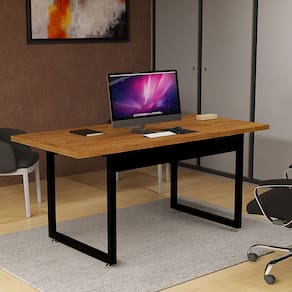 Mesa Escrivaninha Home Office Para Trabalho Escritório E Quarto De Estudos e Espaço Para Computador