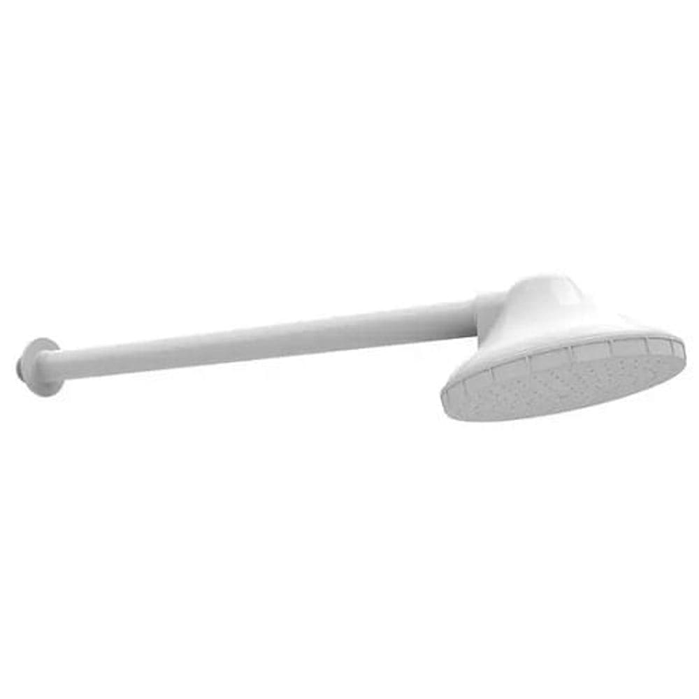 Chuveiro Plástico Fixo Branco Herc 5` 1/2 Sem Registro