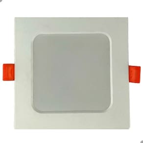 Painel Plafon Led Quadrado 12x12 Embutir 6w Bivolt 3000k