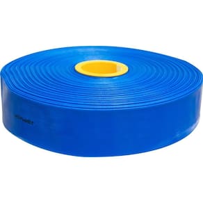 Mangueira Chata 1.1/2 Azul Com 50 Metros - Vonder