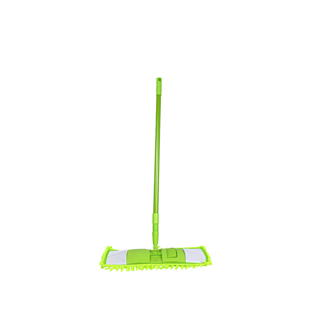 Rodo Magico Mop Flat Chenile Kaza+ Com Microfibra Lavável Reutilizável