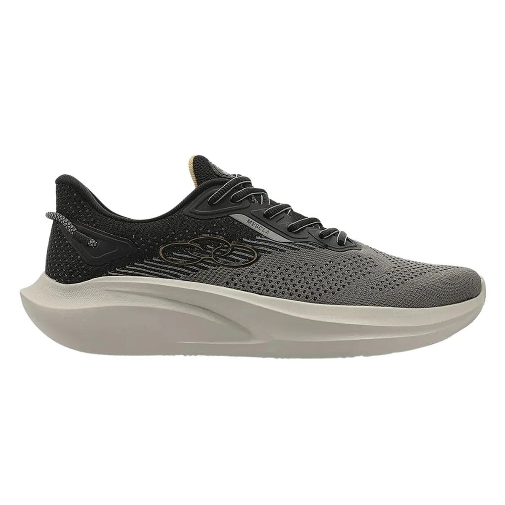 Tênis Olympikus Mescla Casual Masculino Pewter Preto