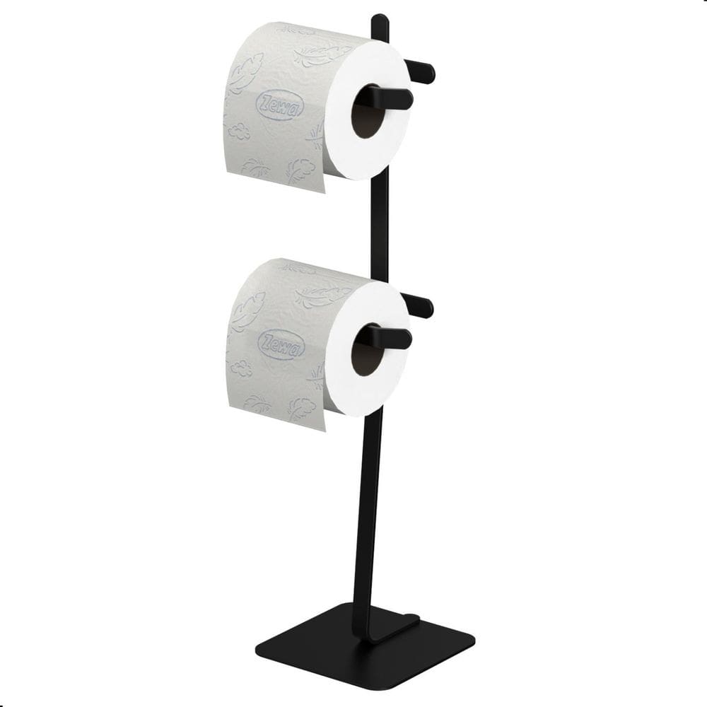 Porta Papel Higiênico De Chão Duplo Suporte Para Papel Oslo