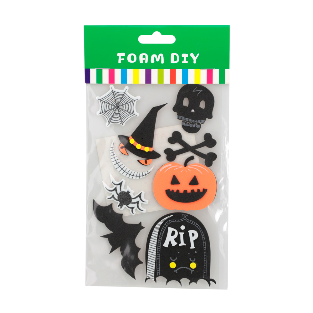 Autocolante Halloween Decoração Assustadora 12 unidades