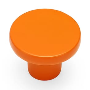 Botões de gabinete Ravinte Orange Zinc Alloy 30 mm de diâmetro (pacote com 25)