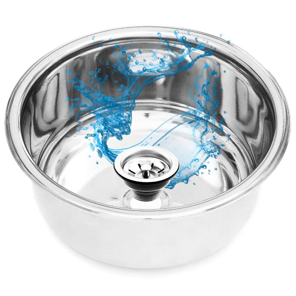 Arredondada Redonda - Cuba Fabricação Aço 304 Tam. 30x15cm