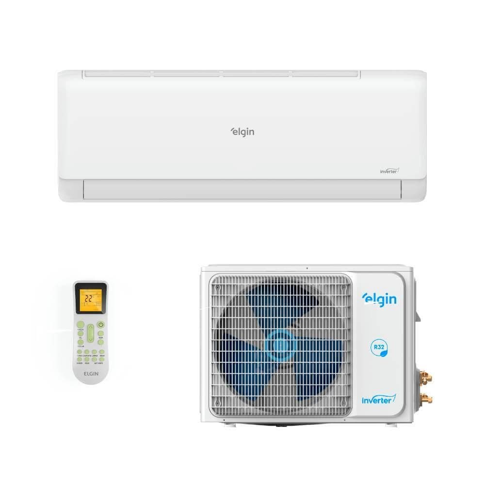 Ar Condicionado Split Inverter Elgin Hi Wall Eco II 18000 BTUs Frio 45HJFI18C2WC - 220V
