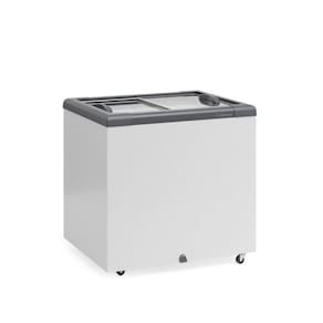 Freezer Horizontal Ghd 200H Branco 200L 2 Tampa Vidro Sem Cesto 220V - Gelopar