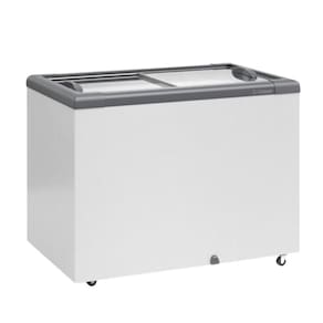 Freezer Horizontal Ghd 300H Branco 300L 2 Tampa Vidro Sem Cesto 127V - Gelopar