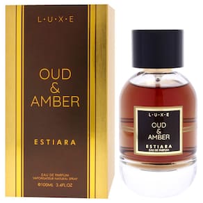 Perfume Estiara Luxe Oud e Amber Eau de Parfum 90mL para mulheres