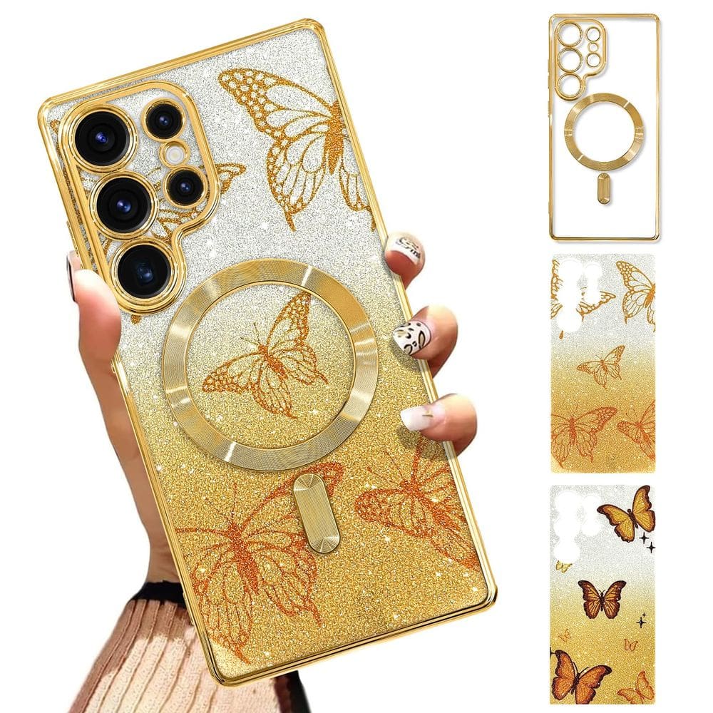 Capa de telefone Illians Fit Samsung Galaxy S25 Ultra 6,9" dourada