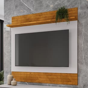 Painel Frisado para TV Até 55 Polegadas Guaruja Bechara
