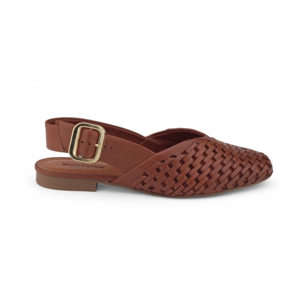 Sapato Slingback Feminino Bottero 369904 Couro Atanado