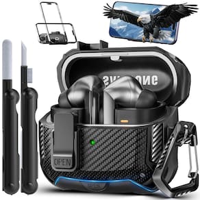 Capa compatível com Samsung Galaxy Buds 3 e Buds 3 Pro