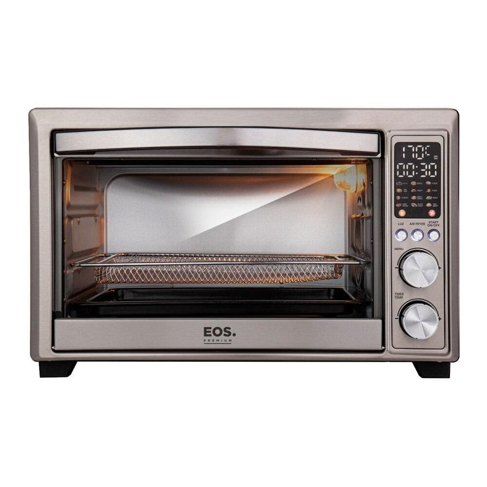 Fritadeira Air Fryer Oven EOS 38 Litros Digital Premium Inox EAF40AID 220V