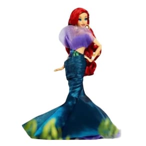 Boneca Ariel Vestido de Gala Disney Collector - Mattel HYB18