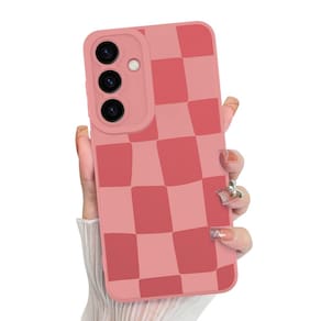 Capa de telefone KANGHAR compatível com Samsung Galaxy S24 Fe -rosa