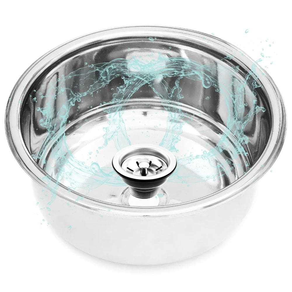Alto Brilho Cuba Inox p/ Salas Estética e Podologia (30x15)