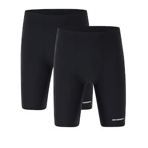 Jammers de natação DEVOROPA Boys Youth Competitive UPF 50+ Black M