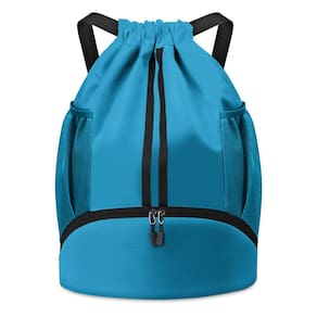 Bolsa de futebol BROTOU Mochila com cordão com compartimento para bolas e sapatos