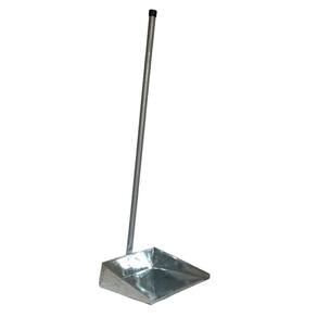 Pá De Lixo De Metal Com Cabo Longo 65 Cm