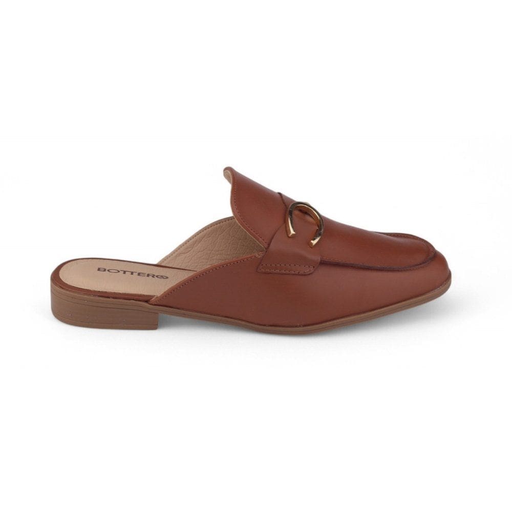 Mule Mocassim Fem Bottero 353409 Couro Atanado