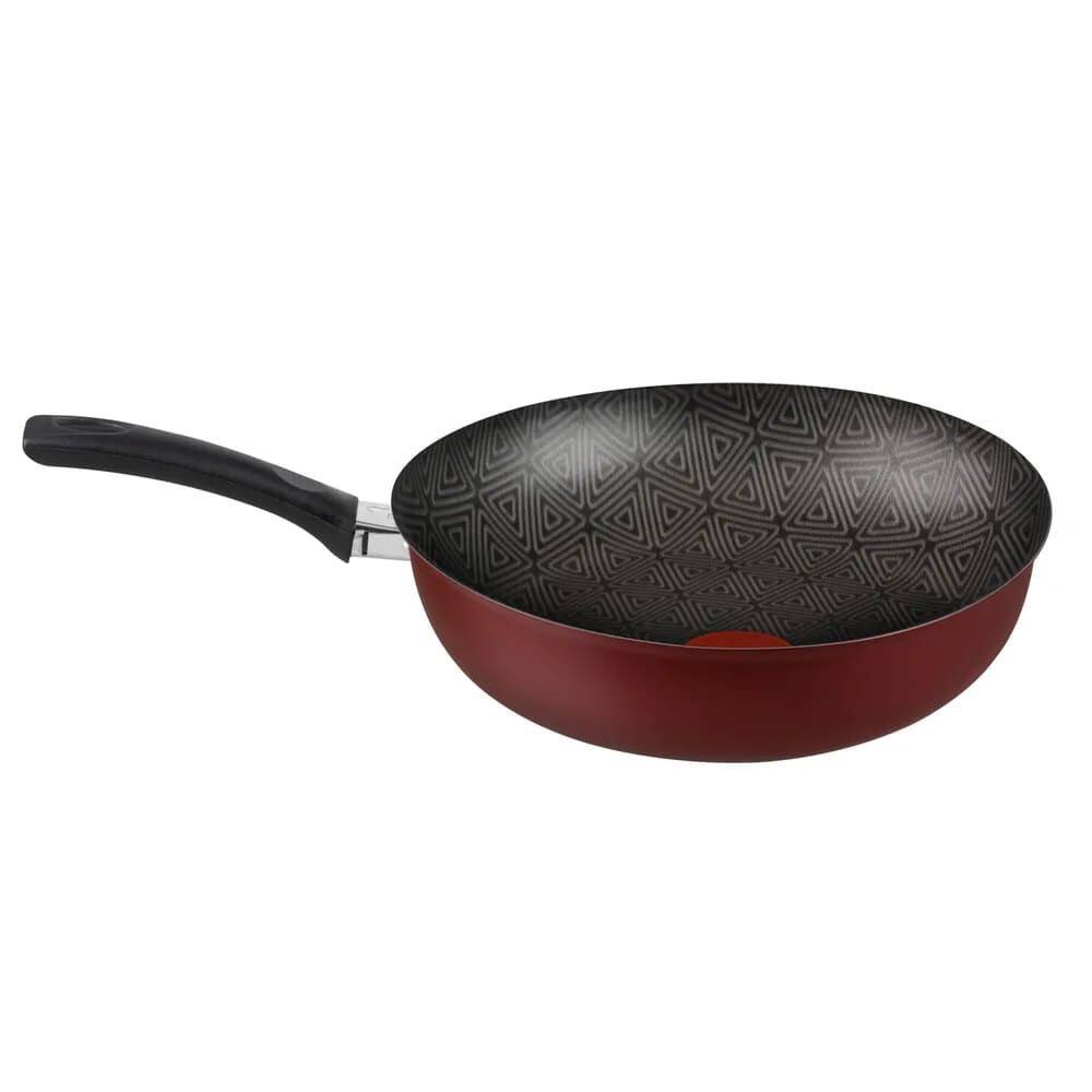 Wok Rochedo Facilita 24CM - 5861035172 Vermelho