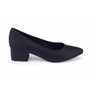Sapato Feminino Modare 7340.123 Bico fino Salto bloco