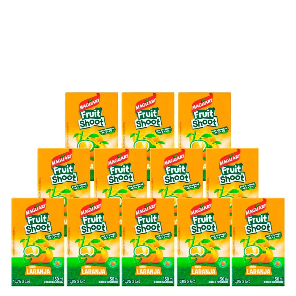 Suco de Laranja Maguary Fruit Shoot 150ml 12 Unidades