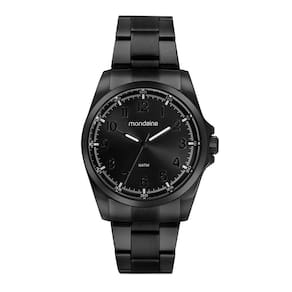 Relogio Mondaine Masculino Ref: 32734gpmvpa5 Casual Aço Black