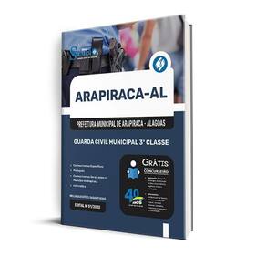Apostila Prefeitura Arapiraca Al 2025 Guarda Civil Municipal