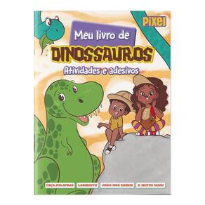 Meu Livro De Dinossauros Atividades E Adesivos