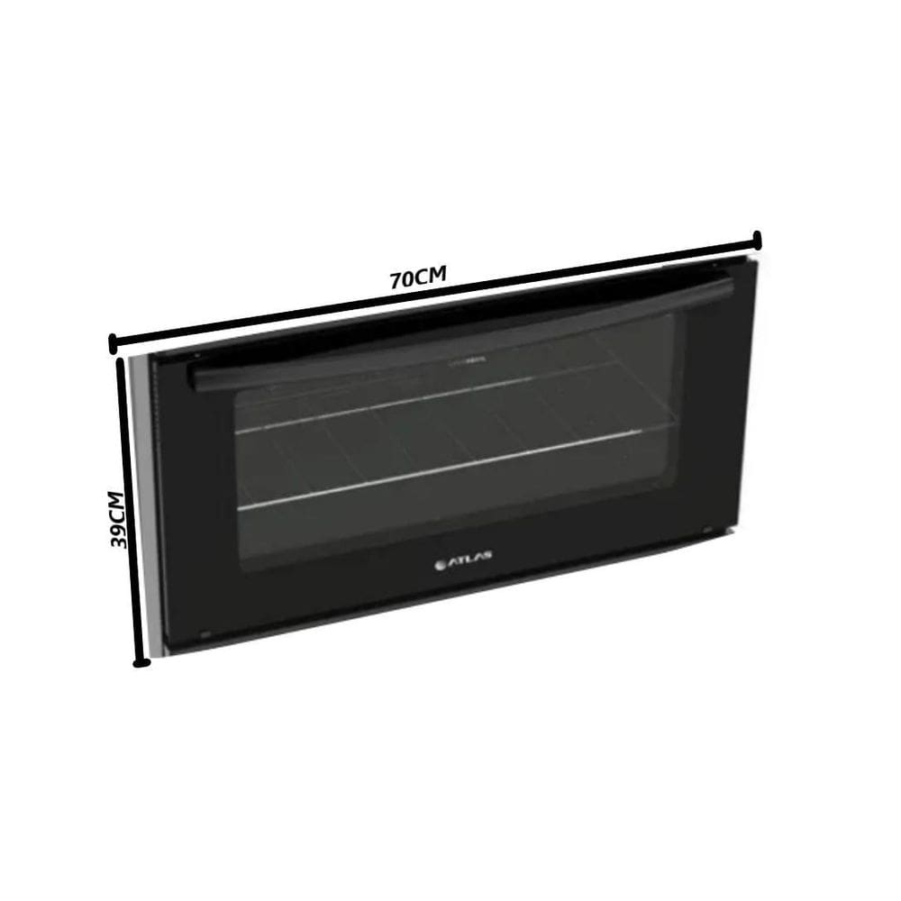 Vidro Externo Para Fogão Atlas Mônaco Top Glass 5 Bocas