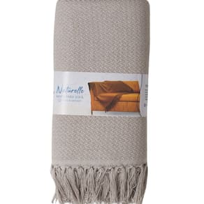 Manta Versaltil para Sofá Cm 1,20 X 3,00 Cinza Claro