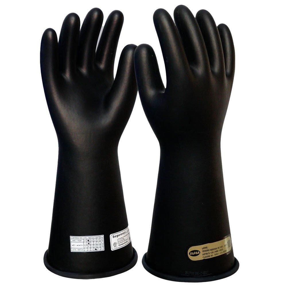 Luva Isolante Classe 00 Preto 9.5 - Elsa
