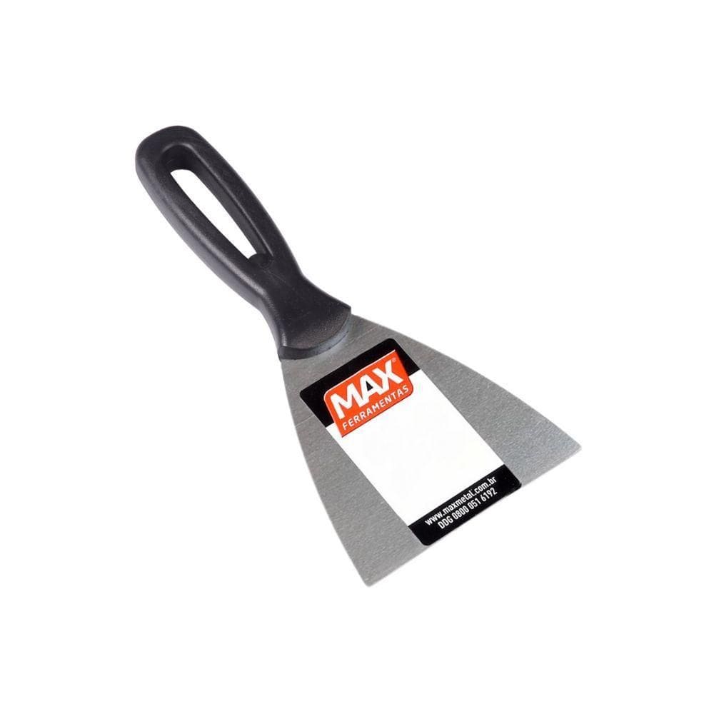Espátula De Aço Max Com Cabo De Plástico 8cm