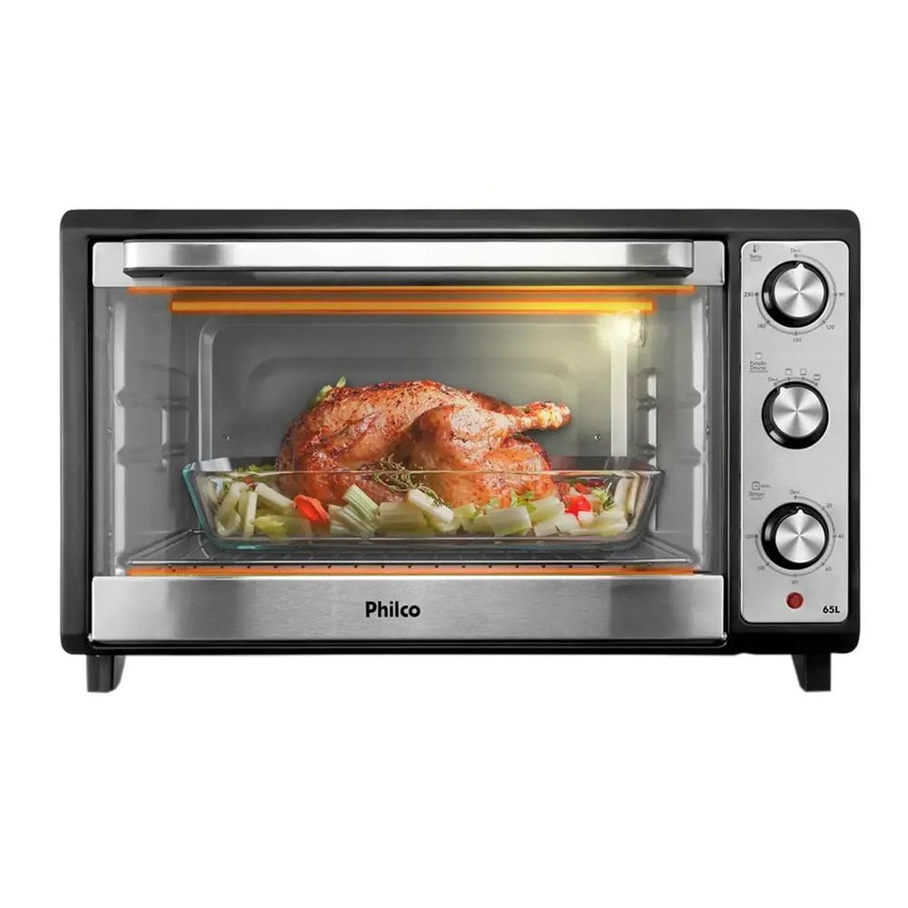 Forno 65L Philco Eletrico Dourador - 106102008  Preto  220 VOLTS