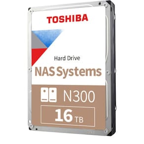 HD Interno Toshiba 16TB 3,5´ N300 NAS HDWG51GXZSTAI