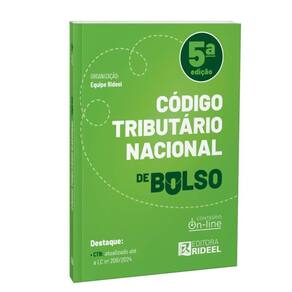 Código Tributário Nacional - CTN de bolso - 2025 Rideel