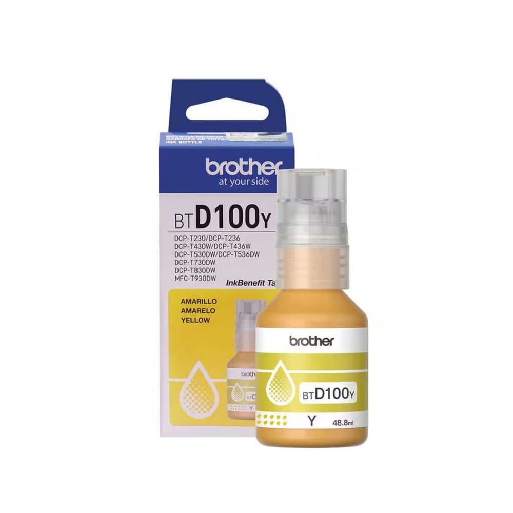 Garrafa de Tinta Brother - BTD100Y