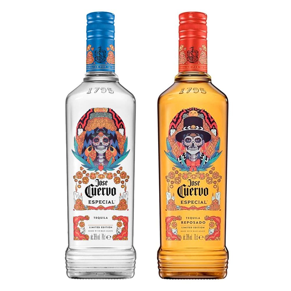 Combo Tequila Jose Cuervo Edição Especial Plata e Reposado