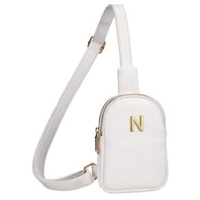 Bolsa tiracolo Freesya Initials para meninas adolescentes e mulheres