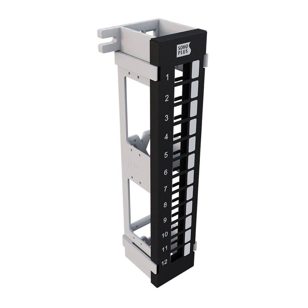 Patch Panel Descarregado 12 Portas de Parede 35050227