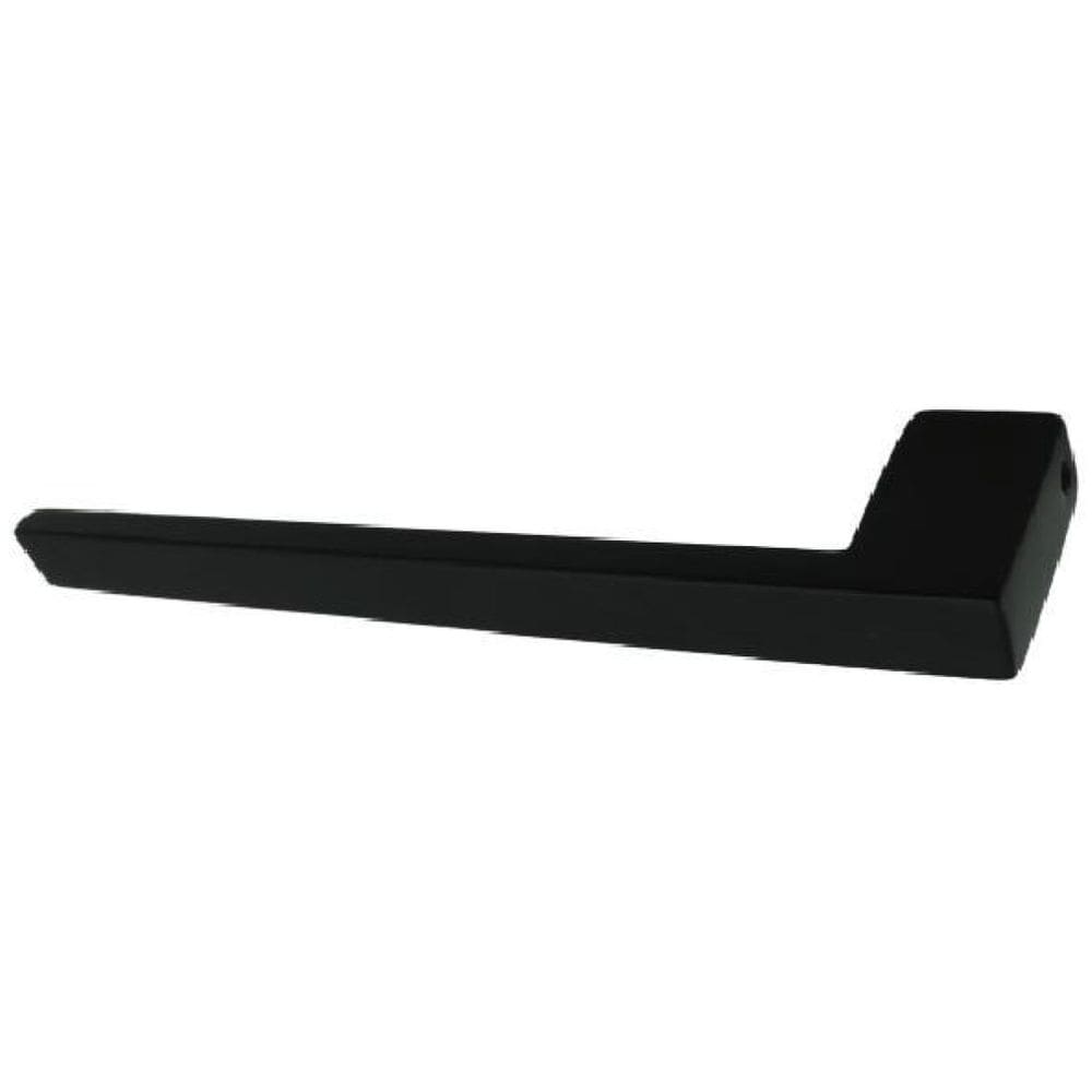 Porta Toalha Rosto De Parede Guriri 24Cm Preto Inox