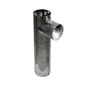 Te Chaminé Inox 115mm X 50cm - Fp