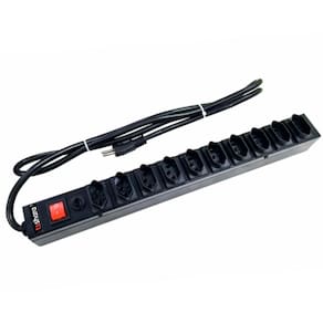 Filtro de Linha TS Shara PDU Protetor 10 Tomadas - 564 Preto Bivolt