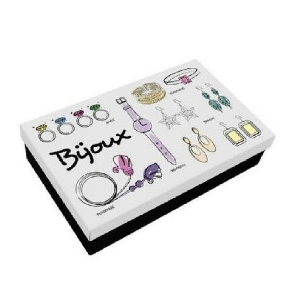 Caixa Organizadora De Aço Minhas Bijoux