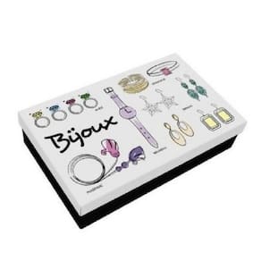 Caixa Organizadora De Aço Minhas Bijoux