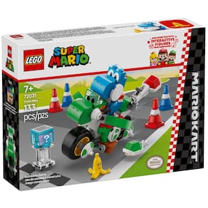 Blocos de Montar - Mario Kart Moto Yoshi LEGO DO BRASIL